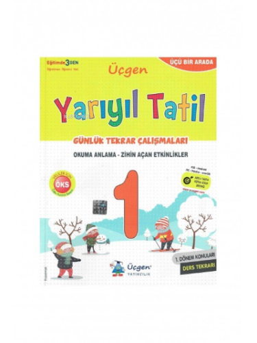 1. Sınıf Yarıyıl Tatil Günlük Tekrar Çalışmaları