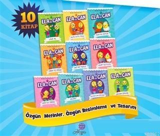 1. Sınıflar için Ela ile Can Serisi (10 Kitap Takım)