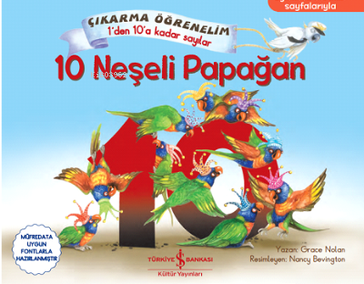 10 Neşeli Papağan ;Çıkarma Öğrenelim 1'den 10'a Kadar Sayılar