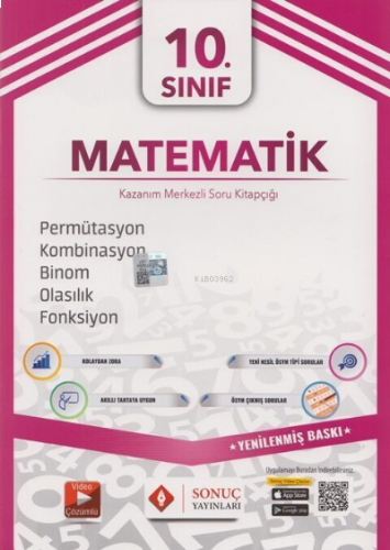 10. Sınıf Permütasyon, Kombinasyon, Binom Olasılık, Fonsiyon