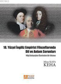 18. Yüzyıl İngiliz Empirist Filozoflarında Dil ve Anlam Sorunları