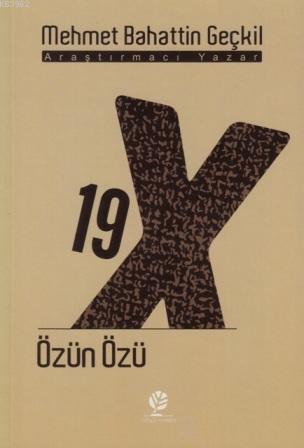 19 x Özün Özü