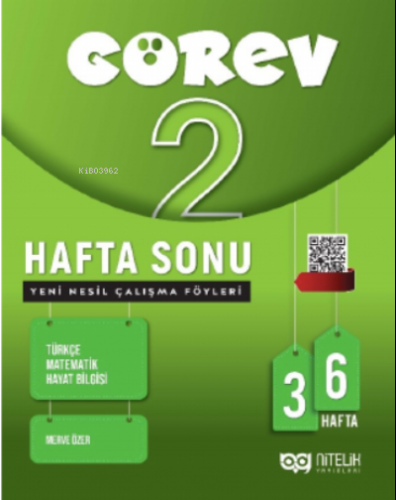 2.Sınıf Görev Hafta Sonu Çalışma Föyleri