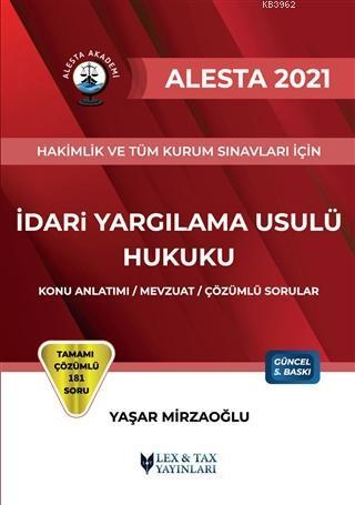 2021 Alesta İdari Yargılama Usulü Hukuku