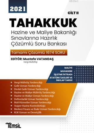 2021 Tahakkuk - Hazine ve Maliye Bakanlığı Sınavlarına Hazırlık