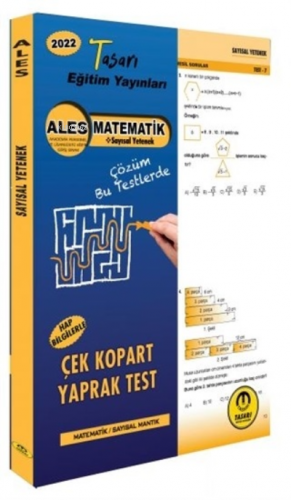 2022 ALES Matematik Çek Kopar Yaprak Test