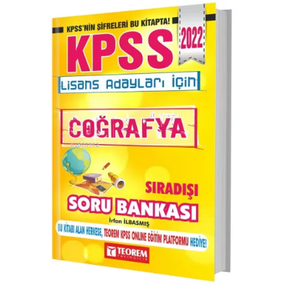 2022 KPSS Coğrafya Sıradışı Soru Bankası