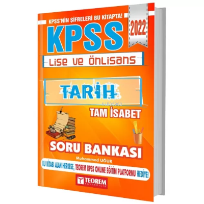 2022 KPSS Lise Ön Lisans Tarih Tam İsabet Soru Bankası