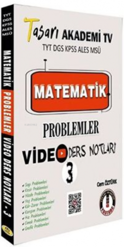 2022 TYT DGS KPSS ALES MSÜ Matematik Problemler Video Ders Notları 3 T