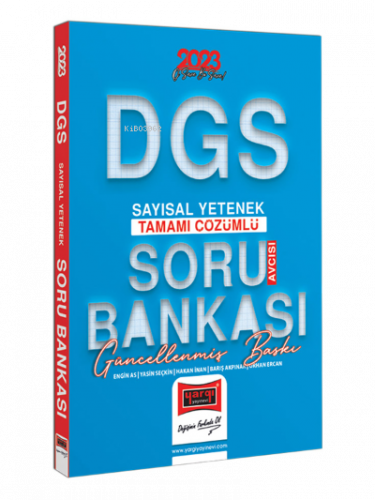 2023 DGS Soru Avcısı Tamamı Çözümlü Sayısal Yetenek Soru Bankası