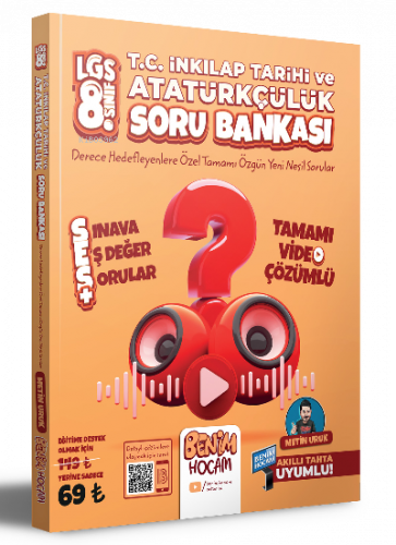 2023 LGS 8.Sınıf T.C. İnkılap Tarihi ve Atatürkçülük Tamamı Video Çözü