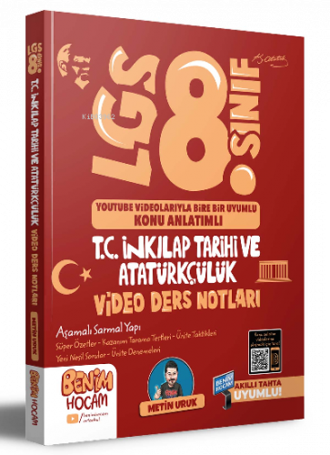 2023 LGS 8.Sınıf T.C. İnkılap Tarihi ve Atatürkçülük Video Ders Notlar