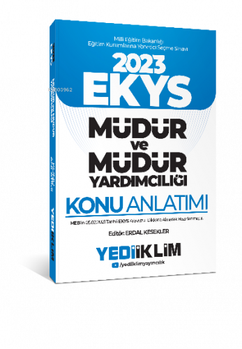 2023 MEB EKYS Müdür ve Müdür Yardımcılığı Konu Anlatımı