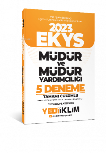 2023 MEB EKYS Müdür ve Müdür Yardımcılığı Tamamı Çözümlü 5 Deneme