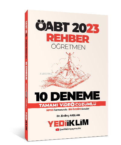 2023 ÖABT Rehber Öğretmen Tamamı Video Çözümlü 10 Deneme