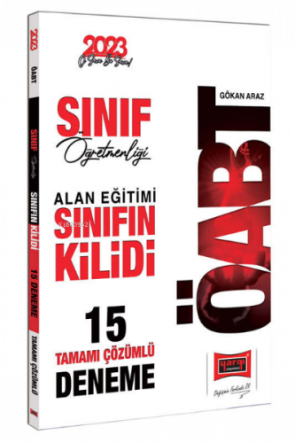 2023 ÖABT Sınıf Öğretmenliği Alan Eğitimi Sınıfın Kilidi Tamamı Çözüml