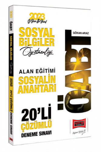 2023 ÖABT Sosyal Bilgiler Öğretmenliği Sosyalin Anahtarı Tamamı Çözüml