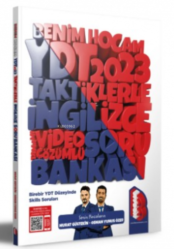 2023 YDT Taktiklerle İngilizce Tamamı Video Çözümlü Soru Bankası