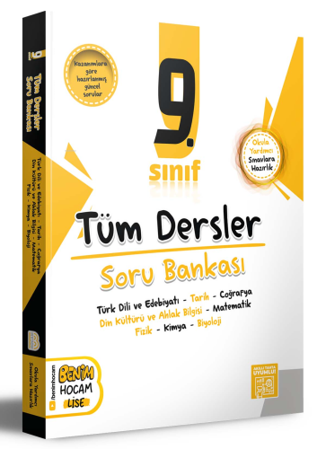 2024 9. Sınıf Tüm Dersler Soru Bankası