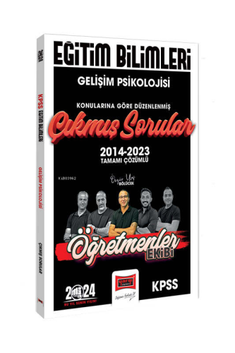 2024 KPSS Eğitim Bilimleri Öğretmenler Ekibi Gelişim Psikolojisi Konul