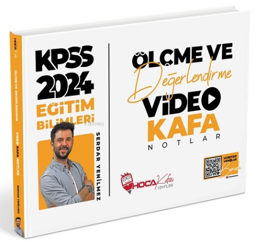 2024 KPSS Eğitim Bilimleri Ölçme ve Değerlendirme Video Kafa Notlar