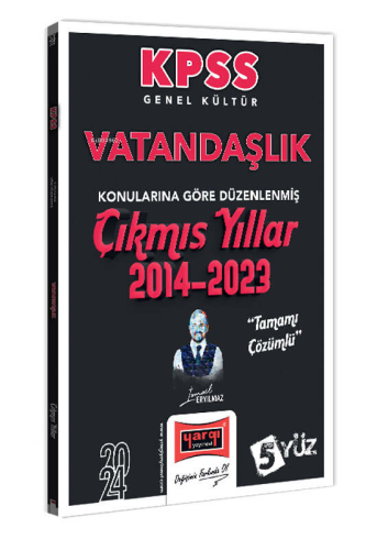 2024 KPSS Genel Kültür Vatandaşlık Konularına Göre Düzenlenmiş Tamamı 