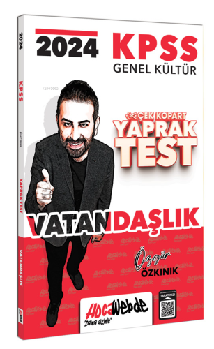 2024 KPSS GK Vatandaşlık Yaprak Test