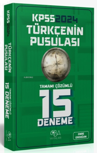 2024 KPSS Türkçenin Pusulası 15 Deneme Çözümlü