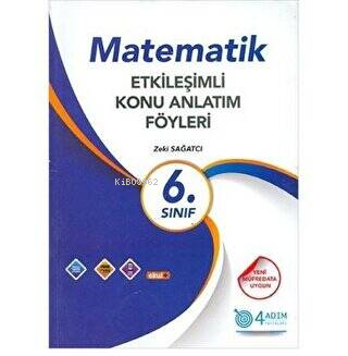 4 Adım Yayınları 6. Sınıf Matematik Etkileşimli Konu Anlatım Föyleri