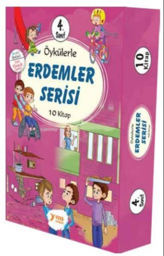 4. Sınıf Öykülerle Erdemler Serisi (10 Kitaplık Set)