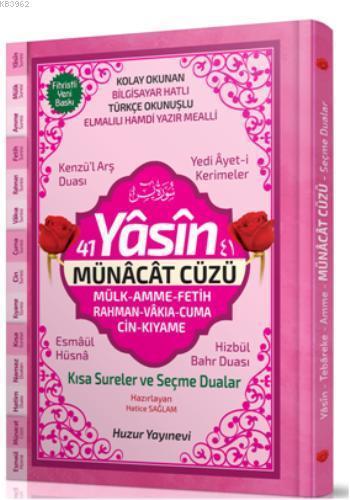 41 Yasin ve Münacât Cüzü