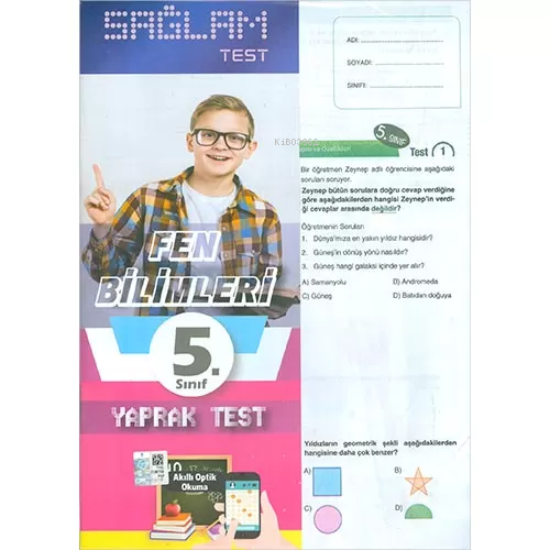 5.Sınıf Fen Bilimleri Sağlam Yaprak Test