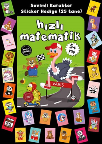 5 Yaş Hızlı Matematik Stickerli