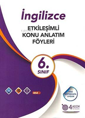 6. Sınıf İngilizce Etkileşimli Konu Anlatım Föyleri