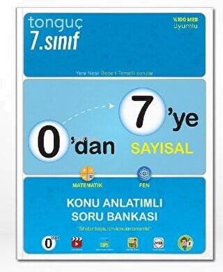 7. Sınıf 0`dan 7`ye Sayısal Konu Anlatımlı Soru Bankası