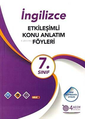 7. Sınıf İngilizce Etkileşimli Konu Anlatım Föyleri