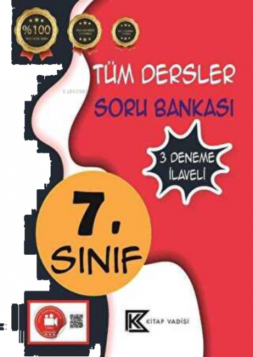 7. Sınıf Tüm Dersler Soru Bankası Kitap Vadisi