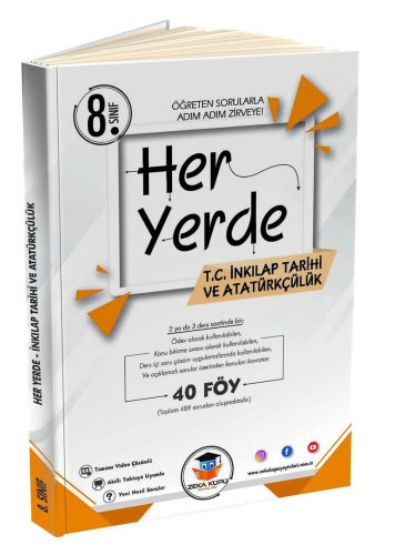 8.Sınıf LGS Her Yerde İnkılap Tarihi 40 Föy