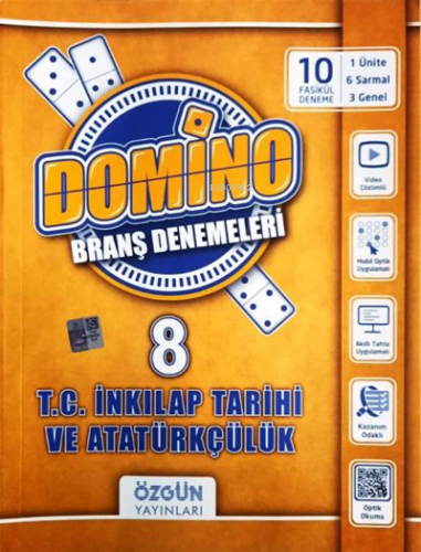 8. Sınıf LGS T.C. İnkılap Tarihi ve Atatürkçülük Domino Branş Denemele