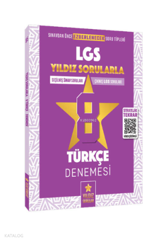 8. Sınıf LGS Türkçe 8 Deneme Video Çözümlü