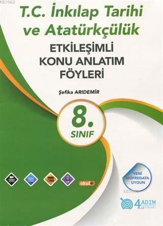 8. Sınıf T.C. İnkılap Tarihi ve Atatürkçülük Etkileşimli Konu Anlatım 