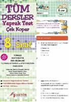 8. Sınıf Tüm Dersler Yaprak Test Çek Kopar