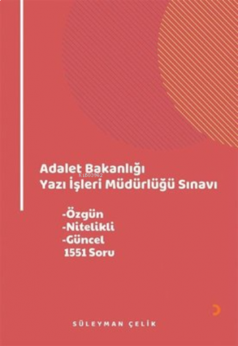 Adalet Bakanlığı Yazı İşleri Müdürlüğü Sınavı