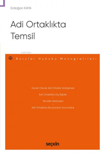 Adi Ortaklıkta Temsil