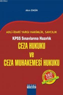 Adli-İdari Yargı Hakimlik, Savcılık, Kpss Sınavlarına Hazırlık; Ceza H