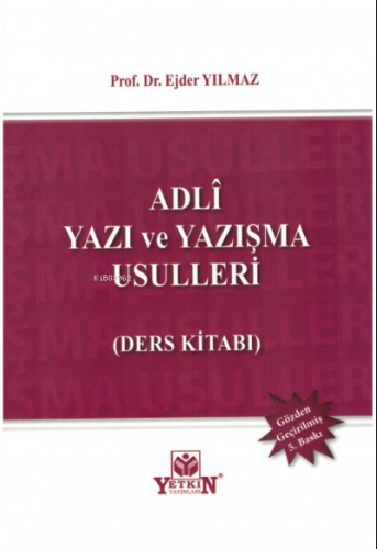 Adli Yazı ve Yazışma Usulleri (Ders Kitabı)