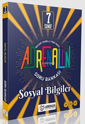 Adrenalin Yayınları 7. Sınıf Sosyal Bilgiler Soru Bankası