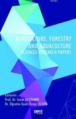 Agriculture, Forestry and Aquaculture Sciences Research Papers