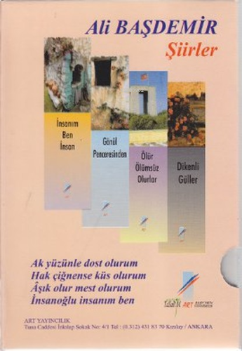 Ali Başdemir Şiirler (4 Kitap Takım)