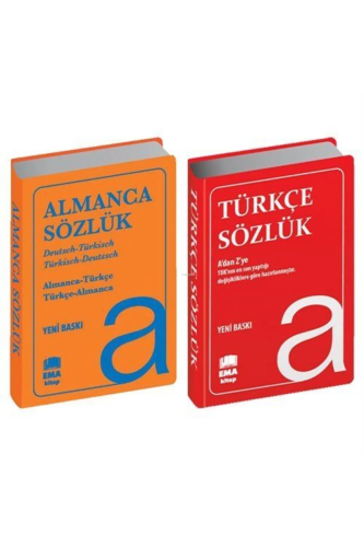 Almanca - Türkçe Sözlük ve Türkçe Sözlük (2 Kitap Set)